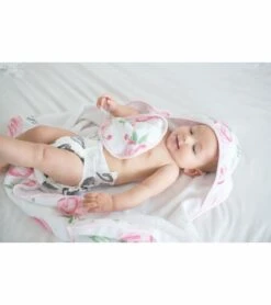 Copper Pearl Muslin Hooded Towel - Grace -Baby Products Store copper pearl muslin hooded towel grace 229