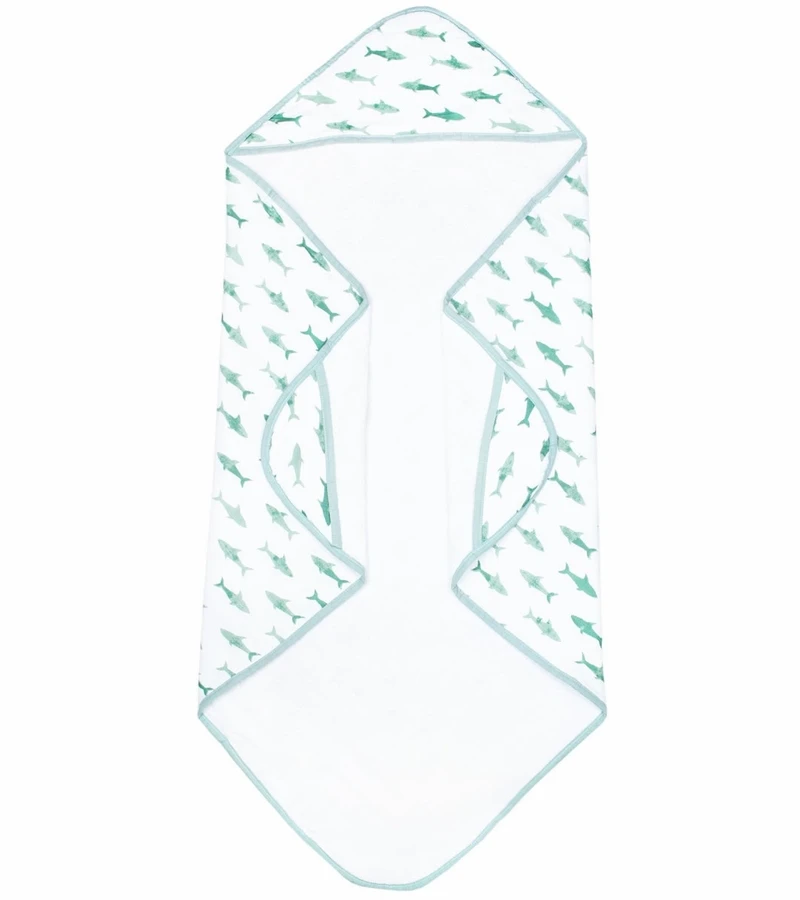 Copper Pearl Muslin Hooded Towel - Pacific 4 Copper Pearl Muslin Hooded Towel - Pacific - Image 2