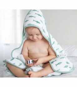 Copper Pearl Muslin Hooded Towel - Pacific 10 Copper Pearl Muslin Hooded Towel - Pacific -Baby Products Store copper pearl muslin hooded towel pacific 175