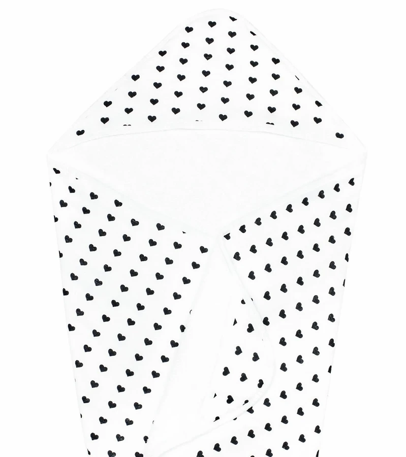 Copper Pearl Muslin Hooded Towel - Smitten 3 Copper Pearl Muslin Hooded Towel - Smitten