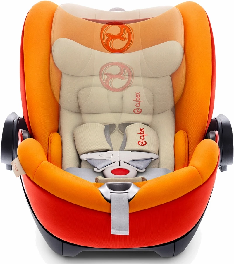 Cybex Cloud Q Plus Infant Car Seat 2015 Hot & Spicy 6 Cybex Cloud Q Plus Infant Car Seat 2015 Hot & Spicy - Image 4
