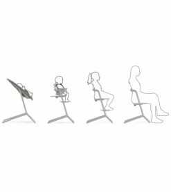Cybex LEMO 2 High Chair 3-in-1 Set - Suede Grey -Baby Products Store cybex lemo 2 high chair 3 in 1 set suede grey 92
