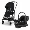 Cybex Melio Carbon 3 + Aton G Travel System Bundle - Moon Black / Moon Black -Baby Products Store cybex melio carbon 3 aton g travel system bundle moon black moon black 6