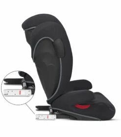Cybex Solution B2-fix +Lux Booster Seat - Volcano Black 11 Cybex Solution B2-fix +Lux Booster Seat - Volcano Black -Baby Products Store cybex solution b2 fix lux booster seat volcano black 155