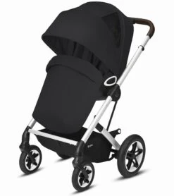 Cybex Talos S Lux All-Terrain Stroller + Aton 2 SensorSafe Travel System Bundle - Soho Grey / Lavastone Black -Baby Products Store cybex talos s lux all terrain stroller aton 2 sensorsafe travel system bundle deep black lavastone black 158