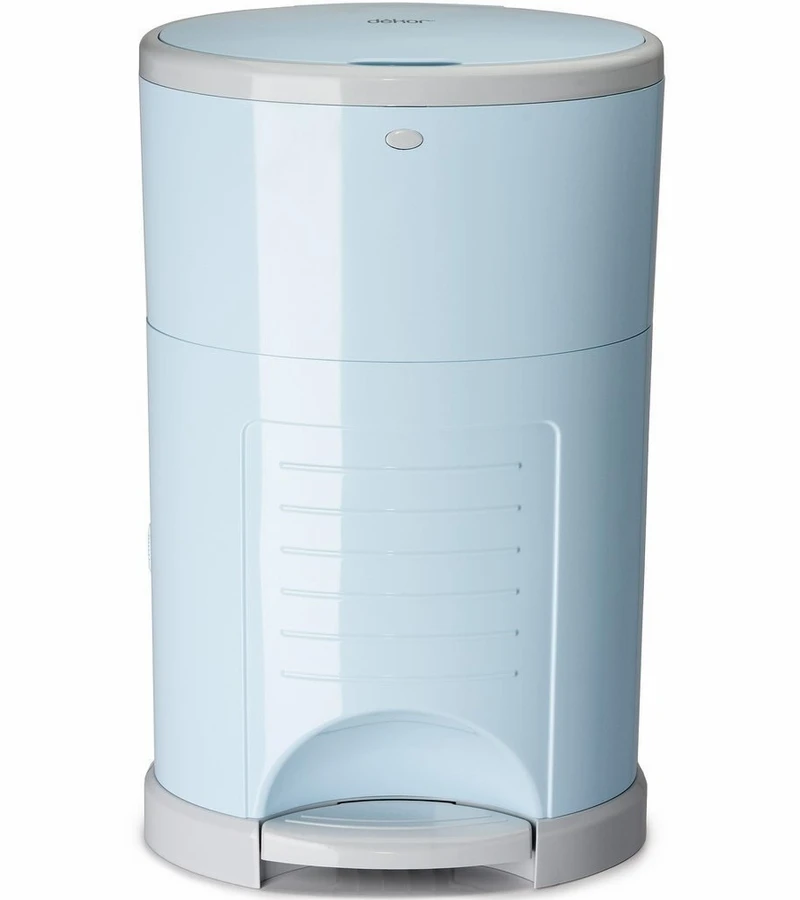 Dekor Diaper Dekor Plus Diaper Pail - Soft Blue 3 Dekor Diaper Dekor Plus Diaper Pail - Soft Blue