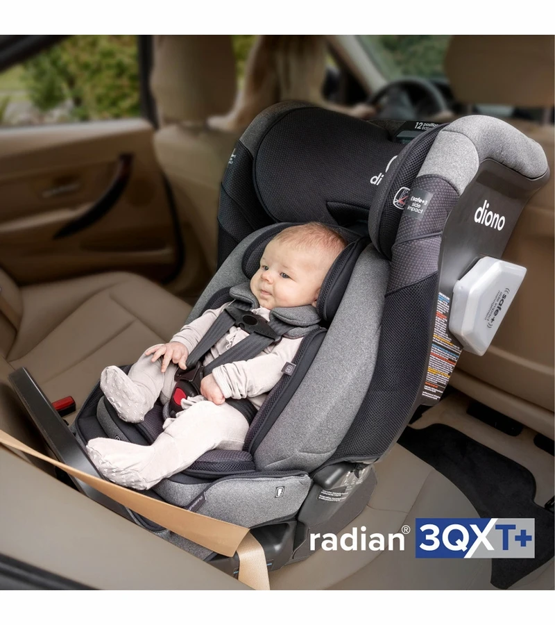Diono Radian 3QXT+ Narrow All-in-One Convertible Car Seat - Black Jet 4 Diono Radian 3QXT+ Narrow All-in-One Convertible Car Seat - Black Jet - Image 2