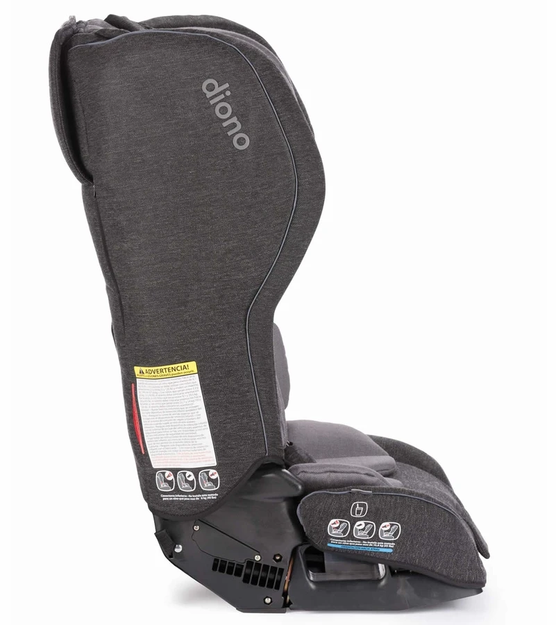 Diono Rainier 2 AXT All-in-One Convertible Car Seat + Booster - Dark Grey 7 Diono Rainier 2 AXT All-in-One Convertible Car Seat + Booster - Dark Grey - Image 5