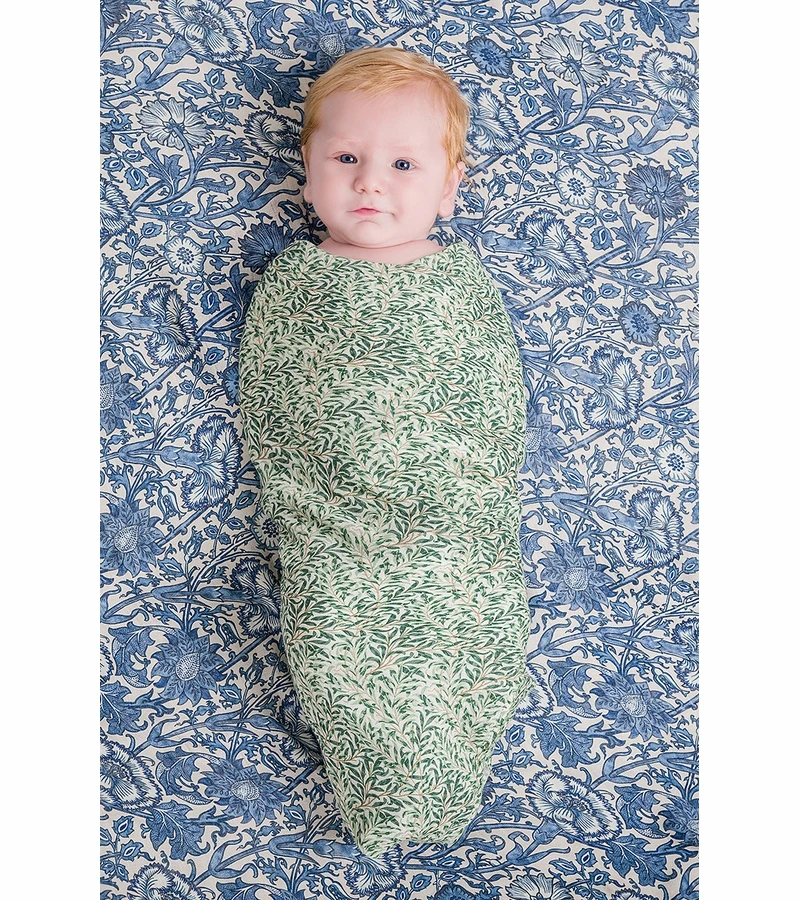 DockATot Swaddle Set - Pink & Rose / Willow Boughs 9 DockATot Swaddle Set - Pink & Rose / Willow Boughs - Image 7