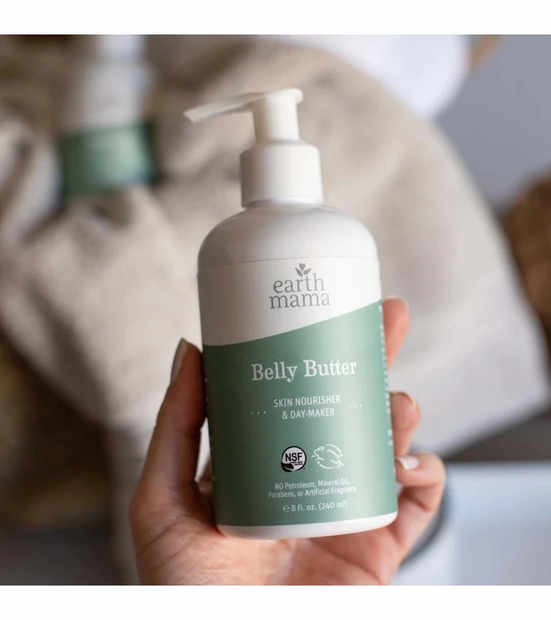 Earth Mama Belly Butter, 8oz 4 Earth Mama Belly Butter, 8oz - Image 2