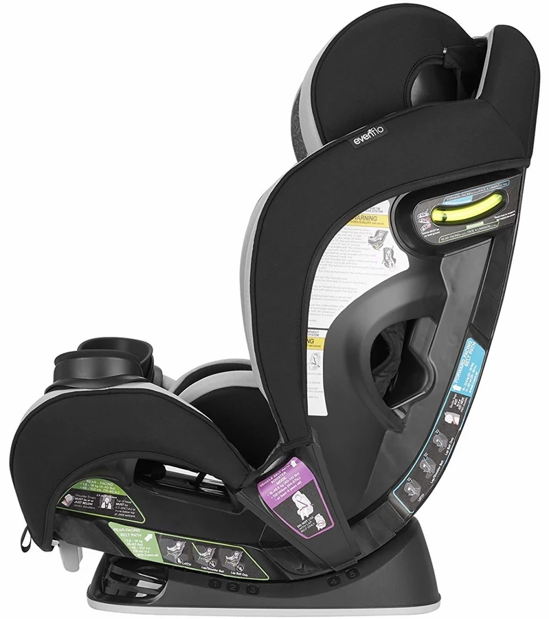 Evenflo EveryStage DLX All-in-One Convertible Car Seat - Latitude 5 Evenflo EveryStage DLX All-in-One Convertible Car Seat - Latitude - Image 3