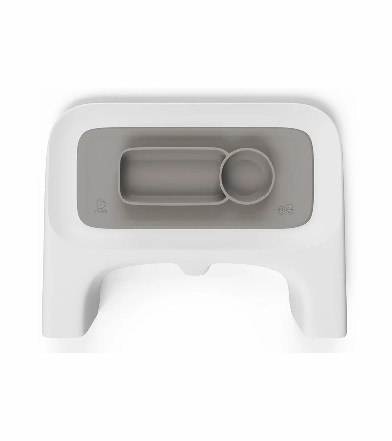 EZPZ By Stokke Placemat For Clikk Tray - Soft Grey 5 EZPZ By Stokke Placemat For Clikk Tray - Soft Grey - Image 3