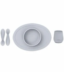 EZPZ First Foods Set - Pewter