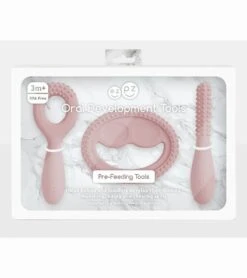 EZPZ Infant Bundle - First Foods Set + Oral Development Tools - Blush 9 EZPZ Infant Bundle - First Foods Set + Oral Development Tools - Blush -Baby Products Store ezpz infant bundle first foods set oral development tools blush 8