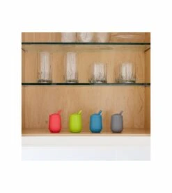 EZPZ Mini Cup Training Cup + Straw Training System - Blue -Baby Products Store ezpz mini cup training cup straw training system blue 41