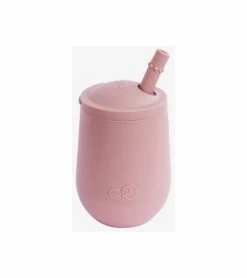 EZPZ Mini Cup Training Cup + Straw Training System - Blush