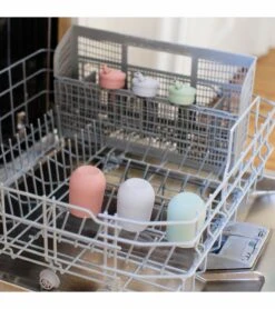 EZPZ Mini Cup Training Cup + Straw Training System - Pewter 9 EZPZ Mini Cup Training Cup + Straw Training System - Pewter -Baby Products Store ezpz mini cup training cup straw training system pewter 56