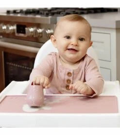 EZPZ Tiny Placemat - Blush -Baby Products Store ezpz tiny placemat blush 10