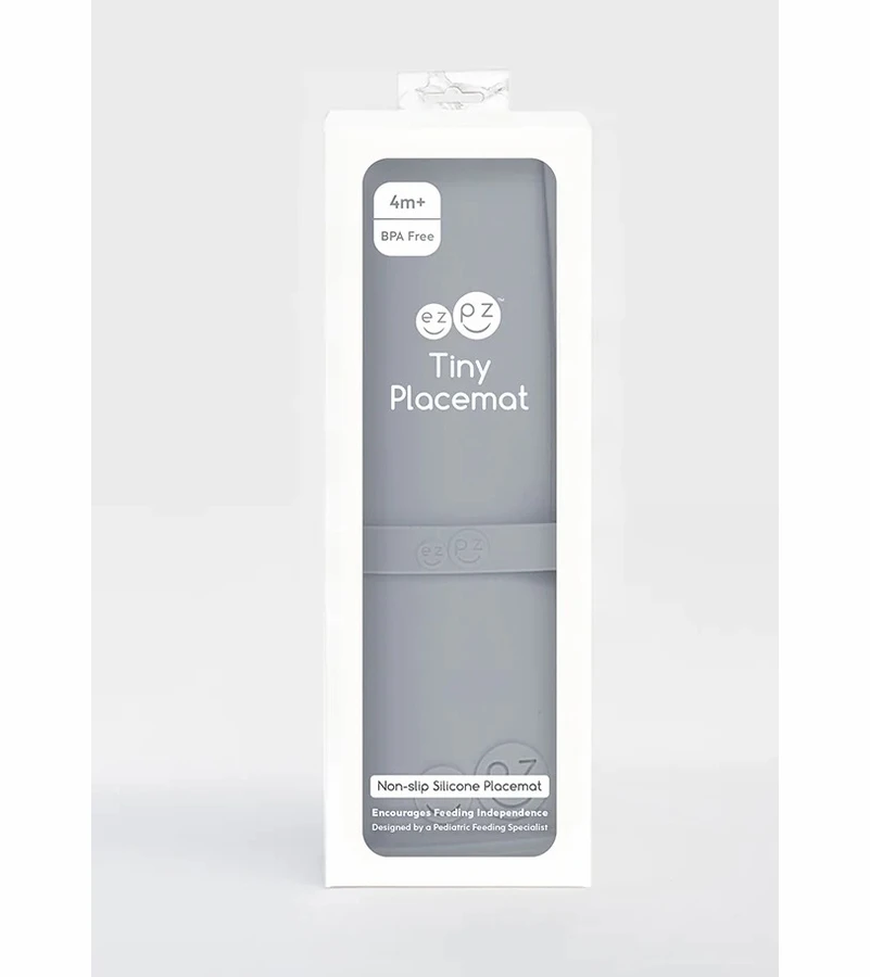 EZPZ Tiny Placemat - Pewter 6 EZPZ Tiny Placemat - Pewter - Image 4