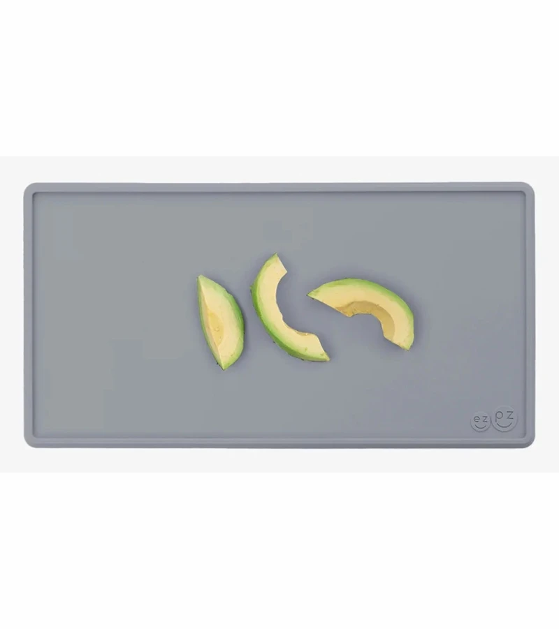 EZPZ Tiny Placemat - Pewter 4 EZPZ Tiny Placemat - Pewter - Image 2