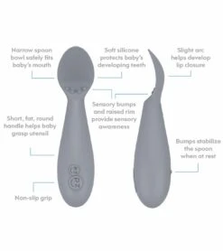 EZPZ Tiny Spoon, Twin Pack - Lime -Baby Products Store ezpz tiny spoon twin pack lime 116