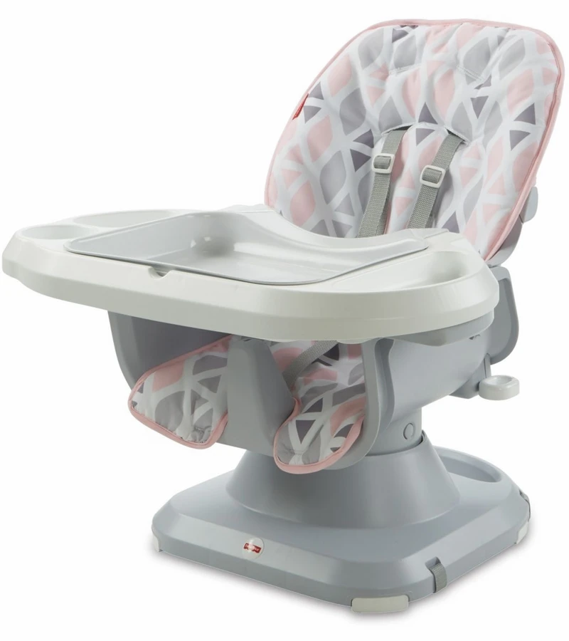 Fisher Price Fisher-Price SpaceSaver High Chair - Diamond Blush 3 Fisher Price Fisher-Price SpaceSaver High Chair - Diamond Blush