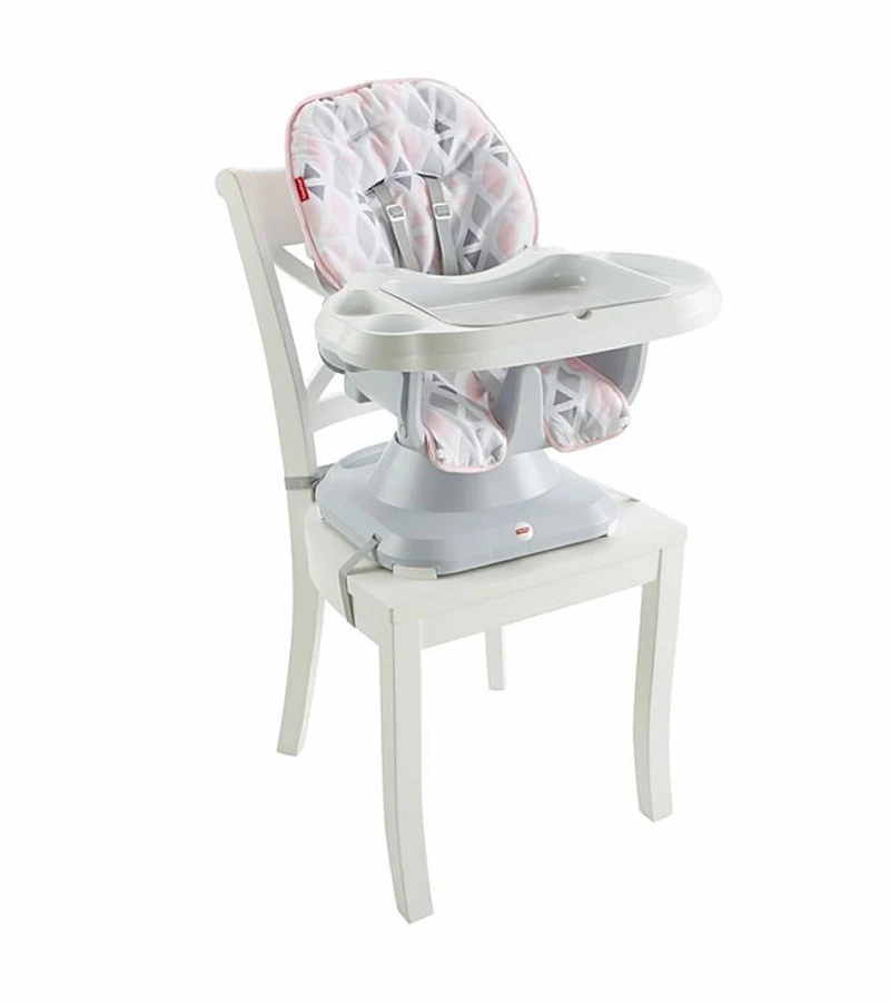 Fisher Price Fisher-Price SpaceSaver High Chair - Diamond Blush 6 Fisher Price Fisher-Price SpaceSaver High Chair - Diamond Blush - Image 4