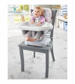 Fisher Price Fisher-Price SpaceSaver High Chair - Diamond Blush 15 Fisher Price Fisher-Price SpaceSaver High Chair - Diamond Blush -Baby Products Store fisher price spacesaver high chair diamond blush 193