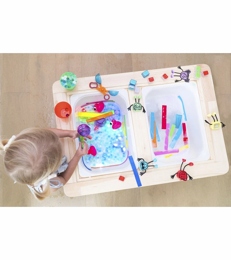 Glo Pals Light Up Sensory Bath Toy - Blair (Blue) 5 Glo Pals Light Up Sensory Bath Toy - Blair (Blue) - Image 3