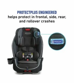 Graco Milestone 3-in-1 All-in-One Convertible Car Seat - Gotham -Baby Products Store graco milestone 3 in 1 all in one convertible car seat gotham 8