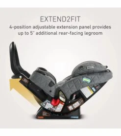 Graco Premier 4Ever DLX Extend2Fit SnugLock 4-in-1 Car Seat With Anti-Rebound Bar - Midtown -Baby Products Store graco premier 4ever dlx extend2fit snuglock 4 in 1 car seat with anti rebound bar midtown 179