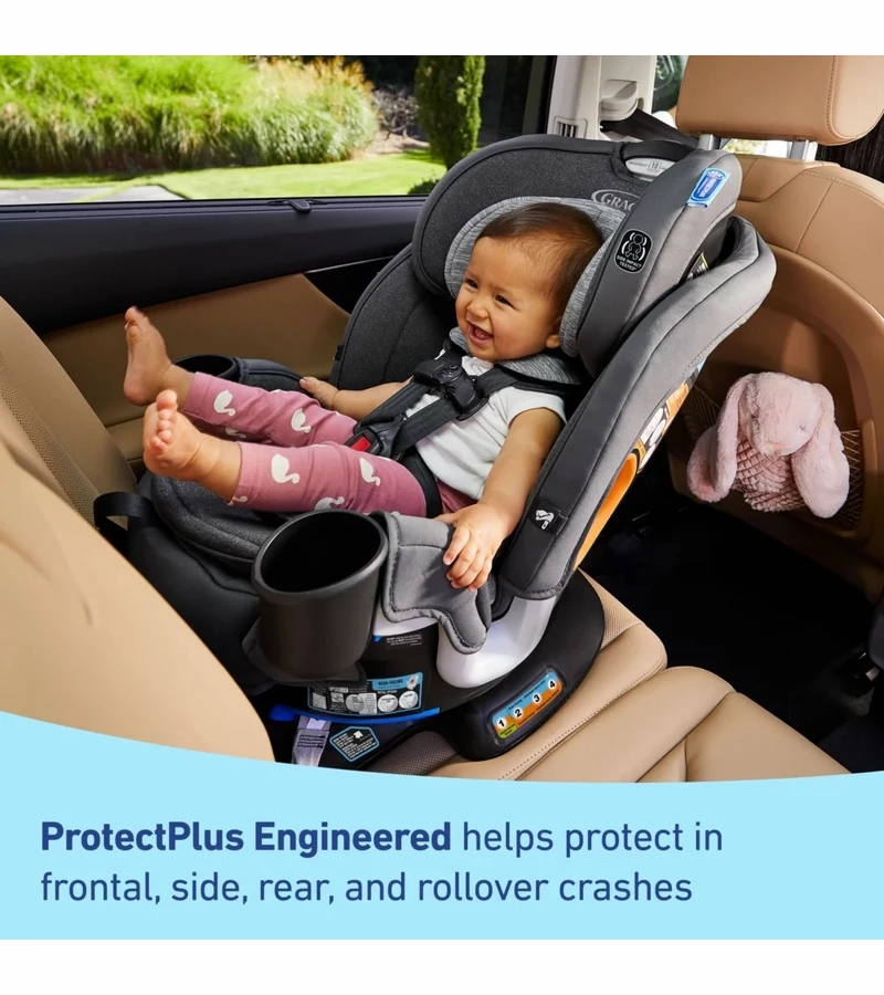 Graco Turn2Me 3-in-1 Rotating Convertible Car Seat - Cambridge 8 Graco Turn2Me 3-in-1 Rotating Convertible Car Seat - Cambridge - Image 6