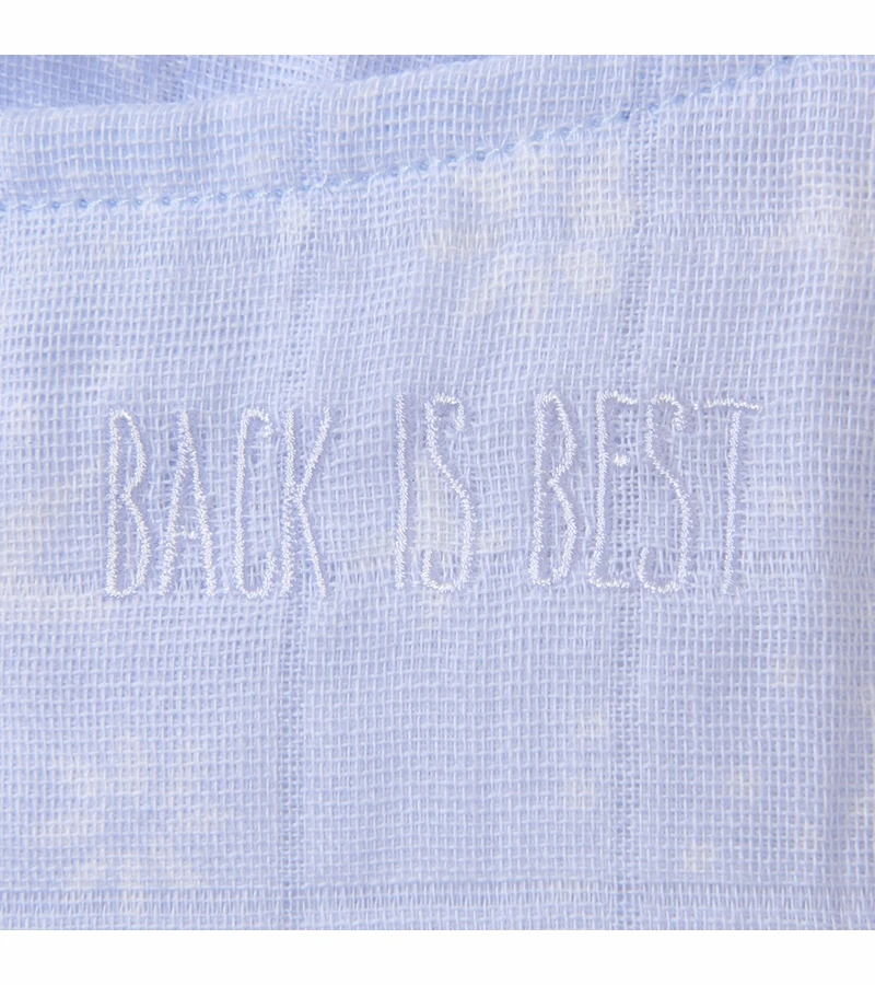 Halo SleepSack Quilted Muslin Swaddle - Constellation Blue (Small) 7 Halo SleepSack Quilted Muslin Swaddle - Constellation Blue (Small) - Image 5