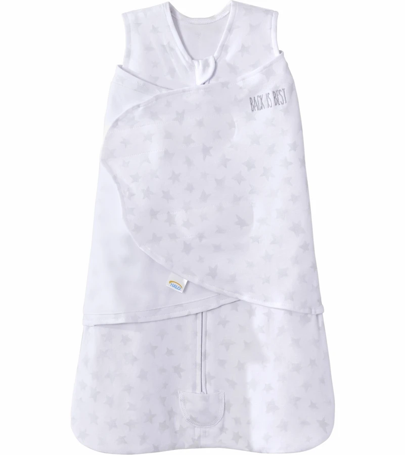 Halo SleepSack Swaddle - Twinkle Grey (Small) 3 Halo SleepSack Swaddle - Twinkle Grey (Small)
