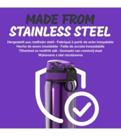 Ion8 Leak Proof Kids Stainless Steel Water Bottle, 13oz - Purple -Baby Products Store ion8 leak proof kids stainless steel water bottle 13oz purple 134