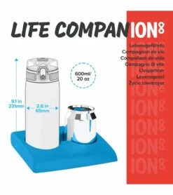 Ion8 Leak Proof Slim Water Bottle, 20oz - Gamer -Baby Products Store ion8 leak proof slim water bottle 20oz gamer 127