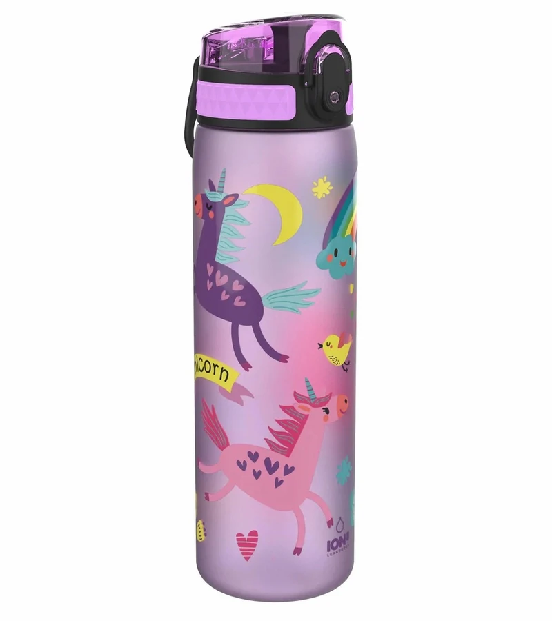 Ion8 Leak Proof Slim Water Bottle, 20oz - Unicorns 3 Ion8 Leak Proof Slim Water Bottle, 20oz - Unicorns