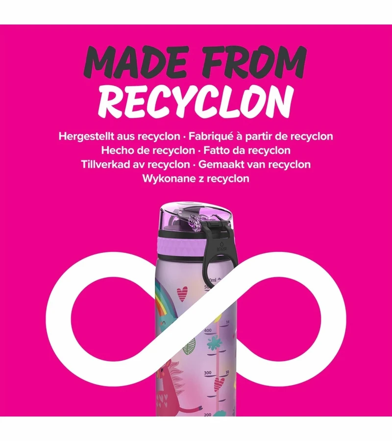 Ion8 Leak Proof Slim Water Bottle, 20oz - Unicorns 7 Ion8 Leak Proof Slim Water Bottle, 20oz - Unicorns - Image 5