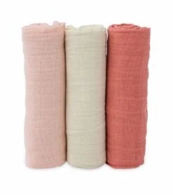 Little Unicorn Cotton Muslin Swaddle 3 Pack - Rose Petal Set -Baby Products Store little unicorn cotton muslin swaddle 3 pack rose petal set 145