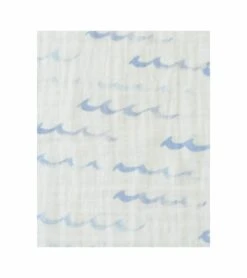 Little Unicorn Cotton Muslin Swaddle - High Tide -Baby Products Store little unicorn cotton muslin swaddle high tide 186