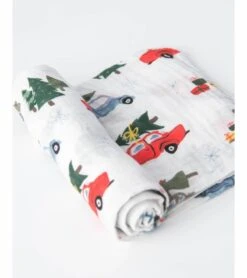 Little Unicorn Cotton Muslin Swaddle - Holiday Haul -Baby Products Store little unicorn cotton muslin swaddle holiday haul 112