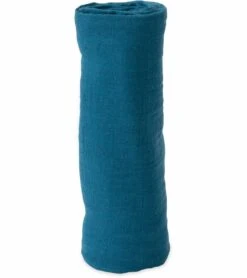 Little Unicorn Cotton Muslin Swaddle - Lake