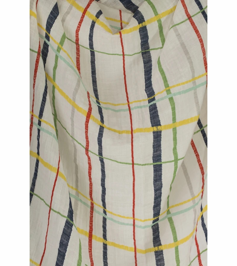 Little Unicorn Cotton Muslin Swaddle - Plaid 6 Little Unicorn Cotton Muslin Swaddle - Plaid - Image 4