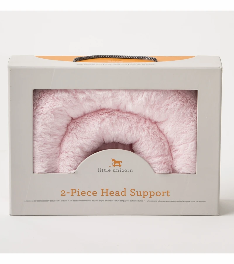 Little Unicorn Head Support - Pink 7 Little Unicorn Head Support - Pink - Image 5