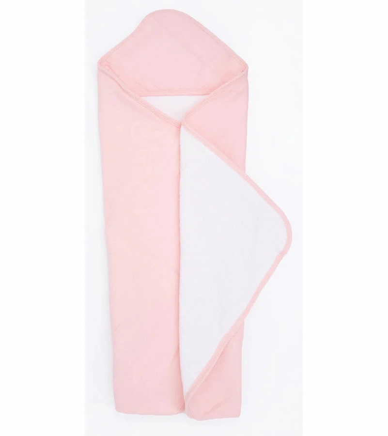 Little Unicorn Infant Hooded Towel - Rose Petal 3 Little Unicorn Infant Hooded Towel - Rose Petal
