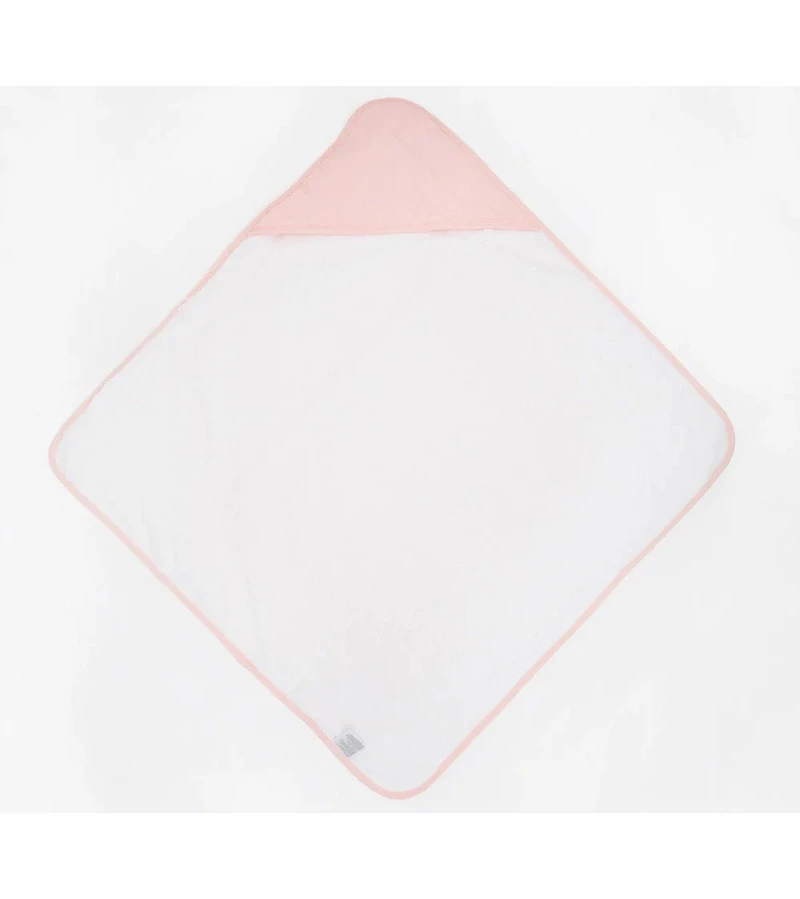 Little Unicorn Infant Hooded Towel - Rose Petal 4 Little Unicorn Infant Hooded Towel - Rose Petal - Image 2