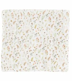 Little Unicorn Organic Cotton Muslin Swaddle Blanket - Floral Field