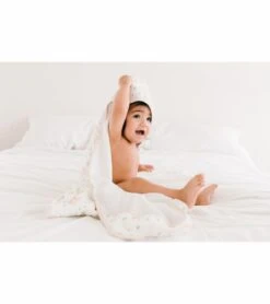 Loulou Lollipop Hooded Towel Set - Bunny Meadow -Baby Products Store loulou lollipop hooded towel set bunny meadow 136