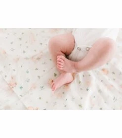 Loulou Lollipop Luxe Muslin Swaddle - Bunny Meadow -Baby Products Store loulou lollipop luxe muslin swaddle bunny meadow 119