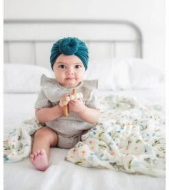 Loulou Lollipop Luxe Muslin Swaddle - Cactus Floral -Baby Products Store loulou lollipop luxe muslin swaddle cactus floral 151